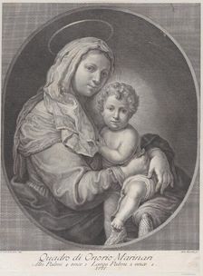Virgin and Child, ca. 1750-74. Creators: Antonio Baratta, Lorenzo Lorenzi