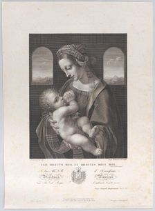 Virgin and Child, ca. 1830. Creator: Jacopo Bernardi