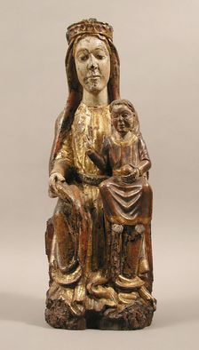 Virgin and Child, Catalan, 13th century. Creator: Unknown