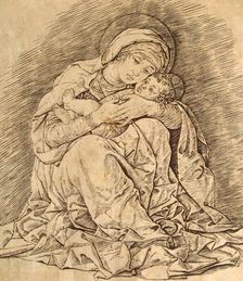 Virgin and child. Creator: Mantegna, Andrea (1431-1506)