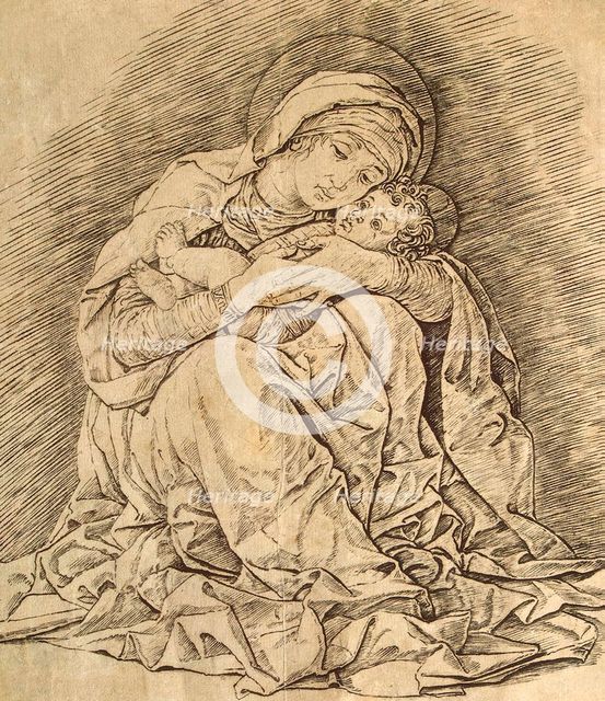 Virgin and child.  Creator: Mantegna, Andrea (1431-1506).