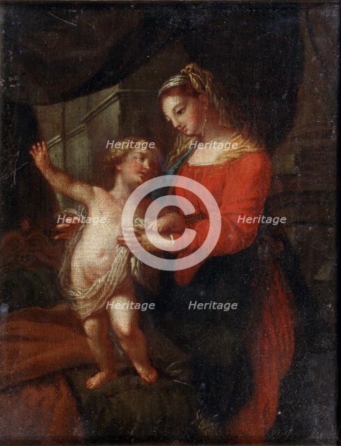 Virgin and Child'.  Creator: Maratta, Carlo (1625-1713).