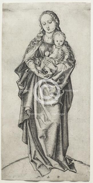 Virgin and Child. Creator: Martin Schongauer (German, c.1450-1491).