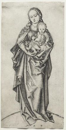 Virgin and Child. Creator: Martin Schongauer (German, c.1450-1491)