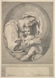 Virgin and Child. Creator: Abraham Blooteling