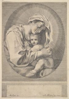 Virgin and Child. Creator: Abraham Blooteling