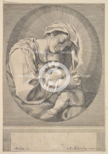 Virgin and Child. Creator: Abraham Blooteling.