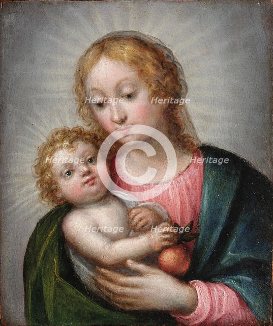 Virgin and Child. Creator: Caccia, Orsola Maddalena (1596-1676).