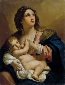 Virgin and Child. Creator: Elisabetta Sirani