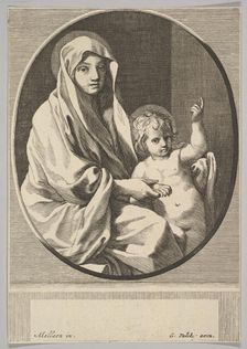 Virgin and Child. Creator: Gerald Valck