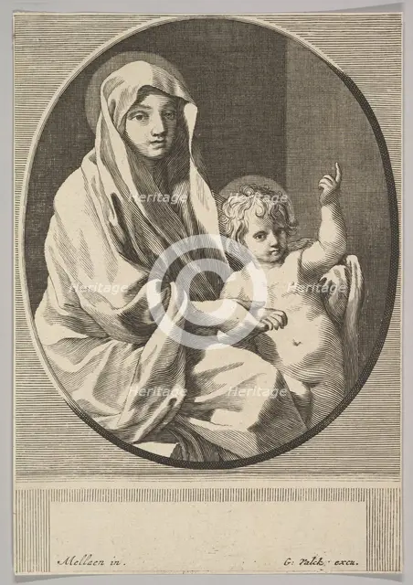 Virgin and Child. Creator: Gerald Valck.