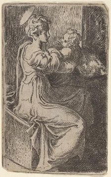 Virgin and Child. Creator: Parmigianino