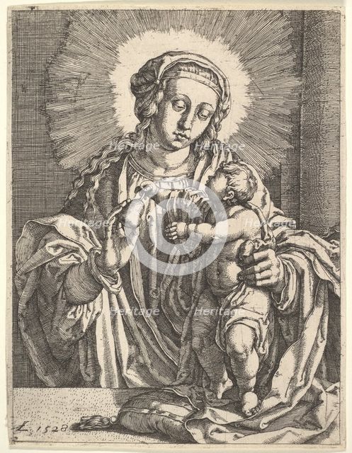 Virgin and Child. Creator: Simon Wynhoutsz Frisius.