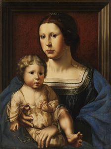 Virgin and Child. Creator: Unknown