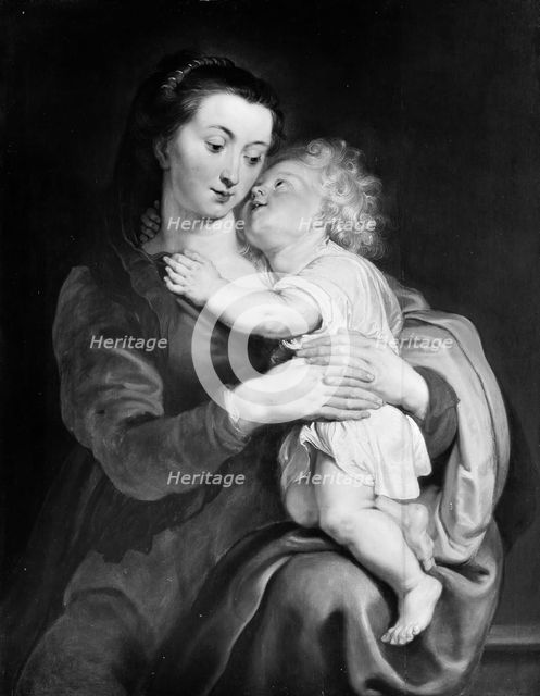 Virgin and Child. Creator: Unknown.