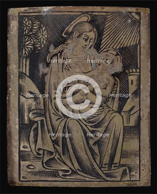 Virgin and Child. Creator: Unknown.