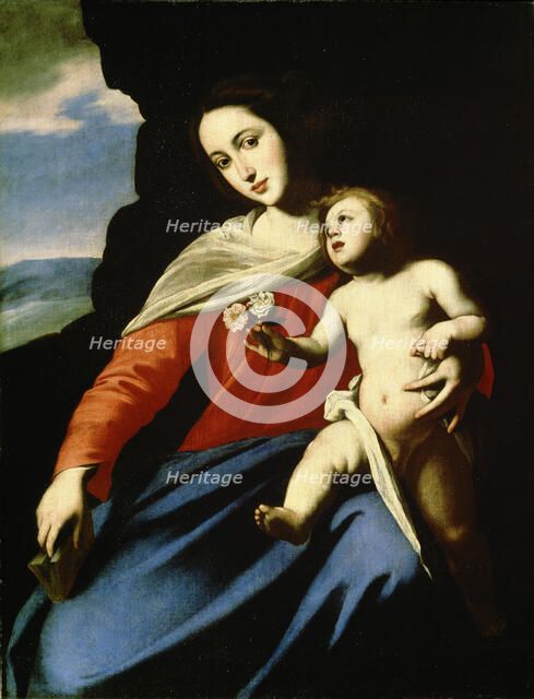 'Virgin and Child', early 1640s. Artist: Massimo Stanzione