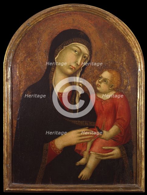 Virgin and Child, First third of the 14th cen.. Artist: Martini, Simone, di (1280/85-1344)