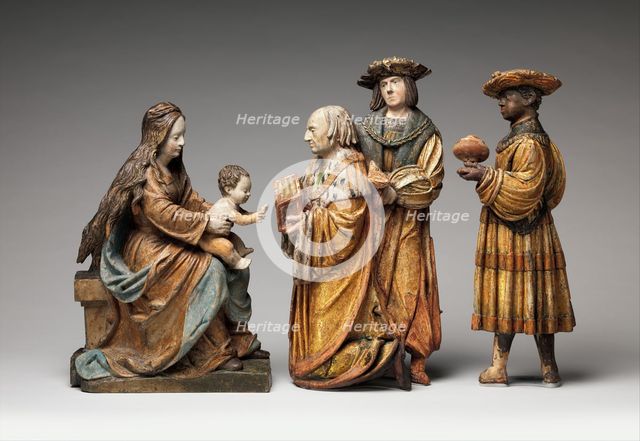 Virgin and Child, from an Adoration Group, German, ca. 1515-20. Creator: Unknown.
