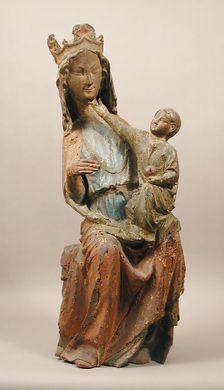 Virgin and Child, French, 13th-14th century. Creator: Unknown