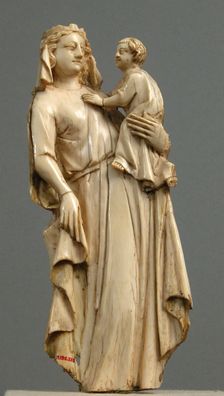 Virgin and Child, French, 14th century. Creator: Unknown