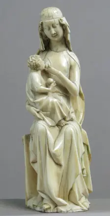 Virgin and Child, French, 14th century. Creator: Unknown
