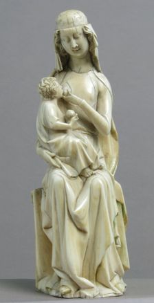 Virgin and Child, French, 14th century. Creator: Unknown