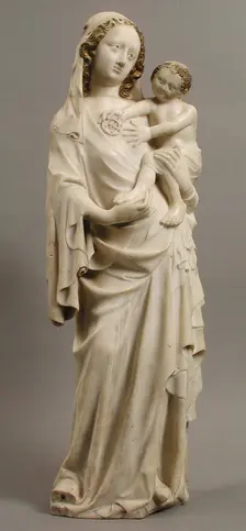 Virgin and Child, French, 14th century. Creator: Unknown