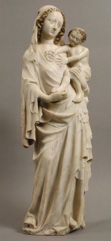 Virgin and Child, French, 14th century. Creator: Unknown