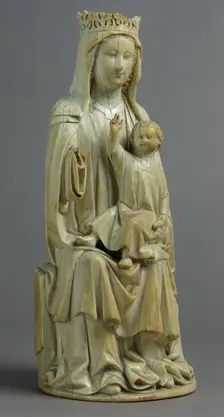Virgin and Child, French, 14th century. Creator: Unknown