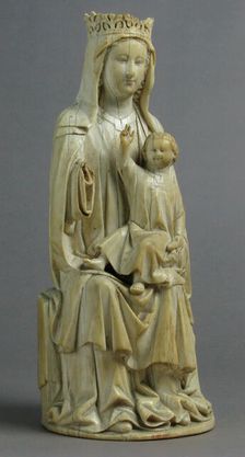Virgin and Child, French, 14th century. Creator: Unknown