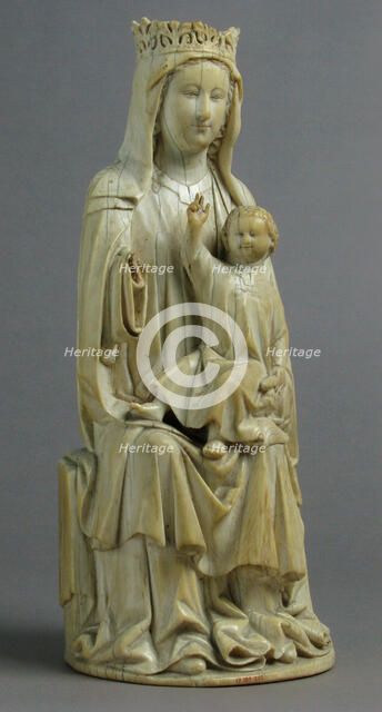 Virgin and Child, French, 14th century. Creator: Unknown.