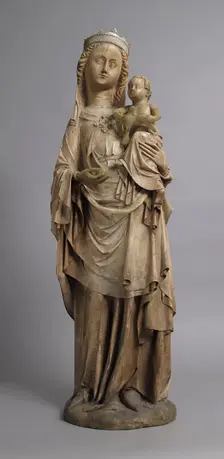 Virgin and Child, French, 14th century. Creator: Unknown