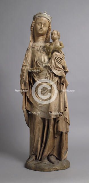 Virgin and Child, French, 14th century. Creator: Unknown.