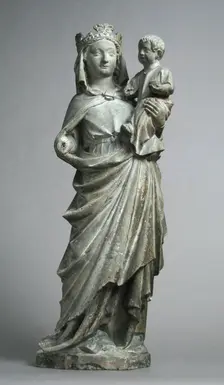 Virgin and Child, French, 14th century. Creator: Unknown