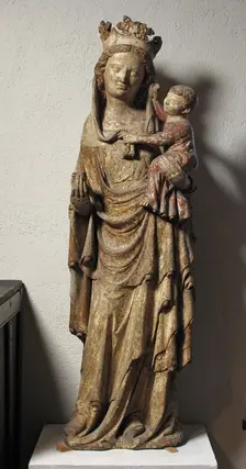 Virgin and Child, French, 14th century. Creator: Unknown