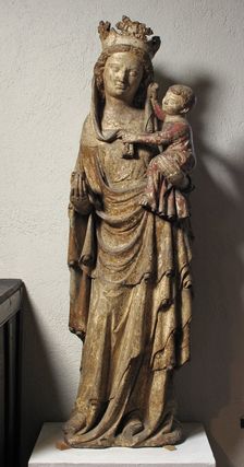 Virgin and Child, French, 14th century. Creator: Unknown