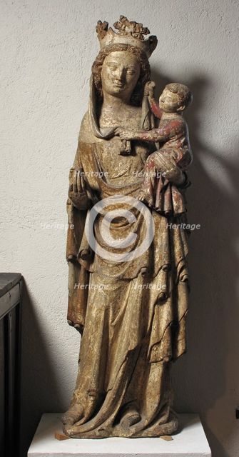 Virgin and Child, French, 14th century. Creator: Unknown.