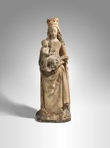 Virgin and Child, French, 15th century. Creator: Unknown