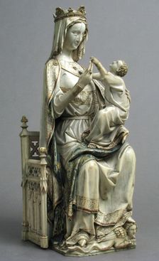Virgin and Child, French, ca. 1275-1300. Creator: Unknown