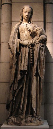 Virgin and Child, French, ca. 1500-1525. Creator: Unknown