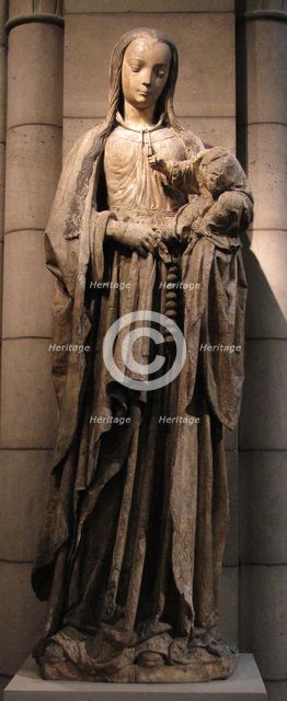 Virgin and Child, French, ca. 1500-1525. Creator: Unknown.