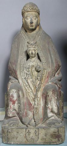 Virgin and Child, French, early 16th century. Creator: Unknown