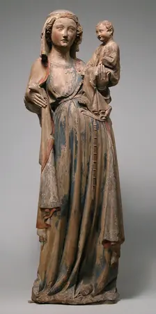 Virgin and Child, French, first quarter 14th century. Creator: Unknown