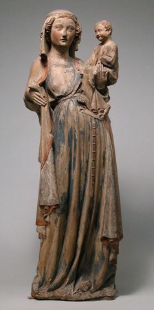 Virgin and Child, French, first quarter 14th century. Creator: Unknown