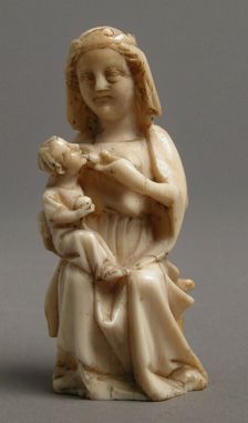 Virgin and Child, French or German, 14th century. Creator: Unknown