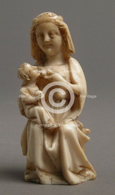 Virgin and Child, French or German, 14th century. Creator: Unknown.