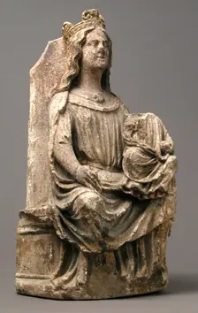 Virgin and Child, French or German, ca. 1220-30. Creator: Unknown