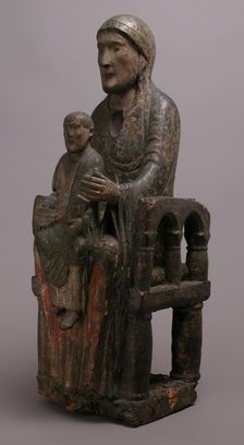 Virgin and Child, French, second half 12th century. Creator: Unknown