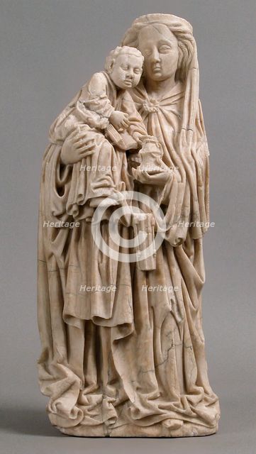 Virgin and Child, French, second half 15th century. Creator: Unknown.